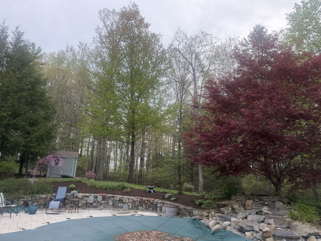After Garden Design and Installation in Hollis, NH