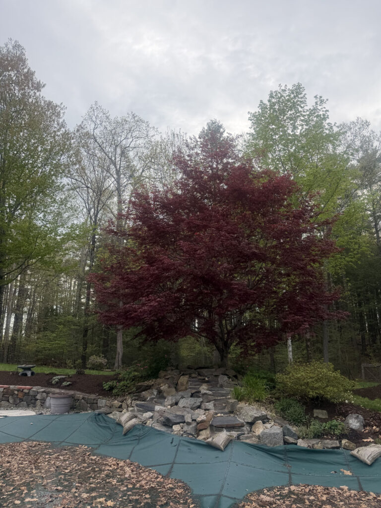 After Garden Design and Installation in Hollis, NH