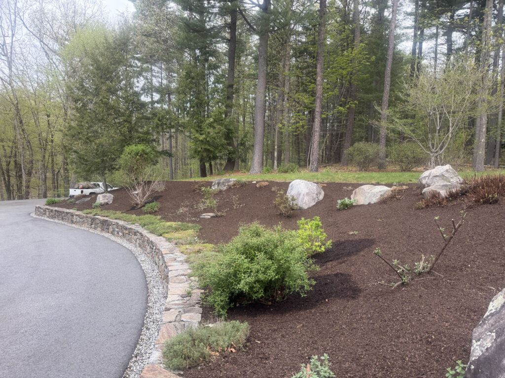 After Garden Design and Installation in Hollis, NH