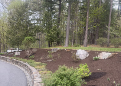 After Garden Design and Installation in Hollis, NH