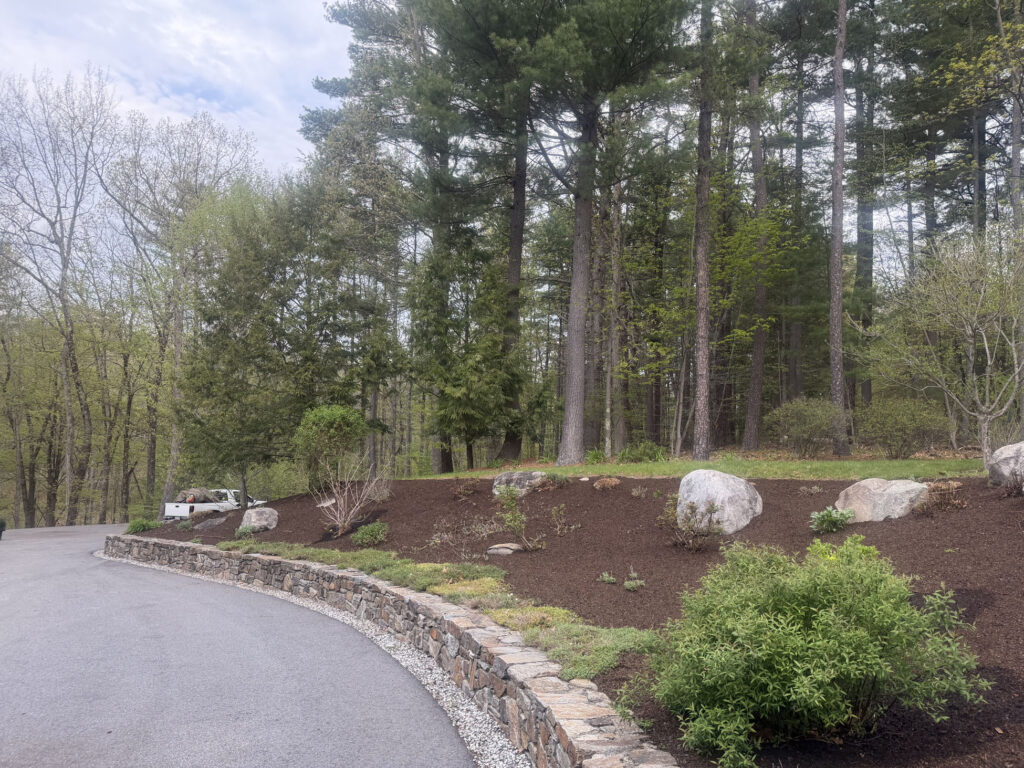 After Garden Design and Installation in Hollis, NH