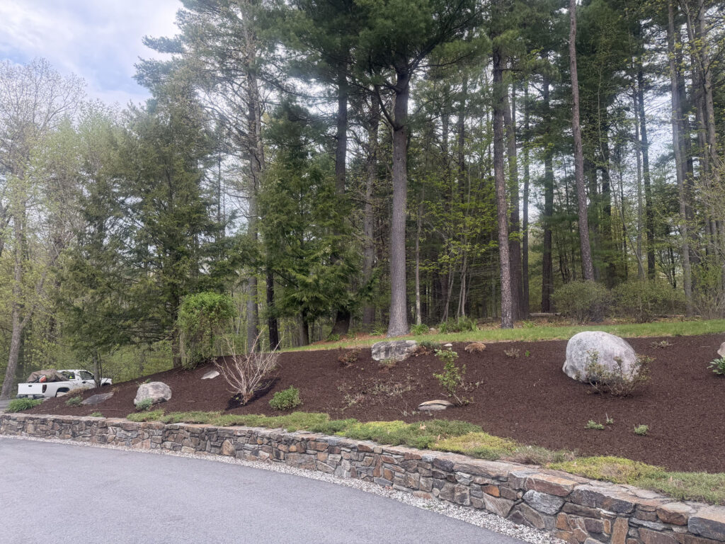 After Garden Design and Installation in Hollis, NH