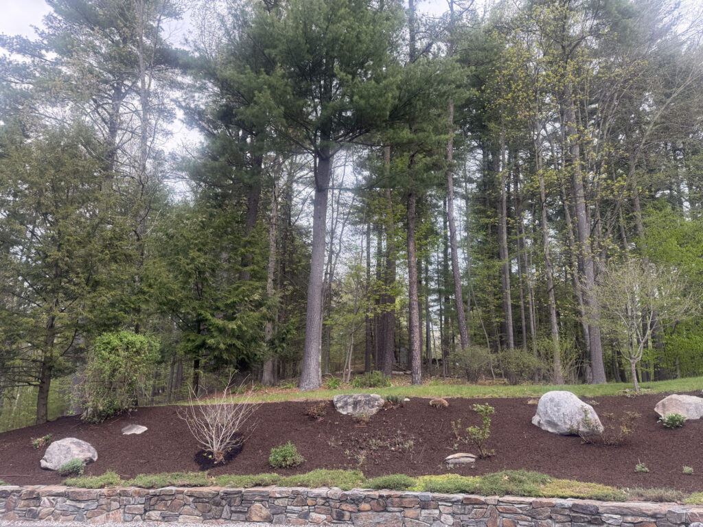 After Garden Design and Installation in Hollis, NH