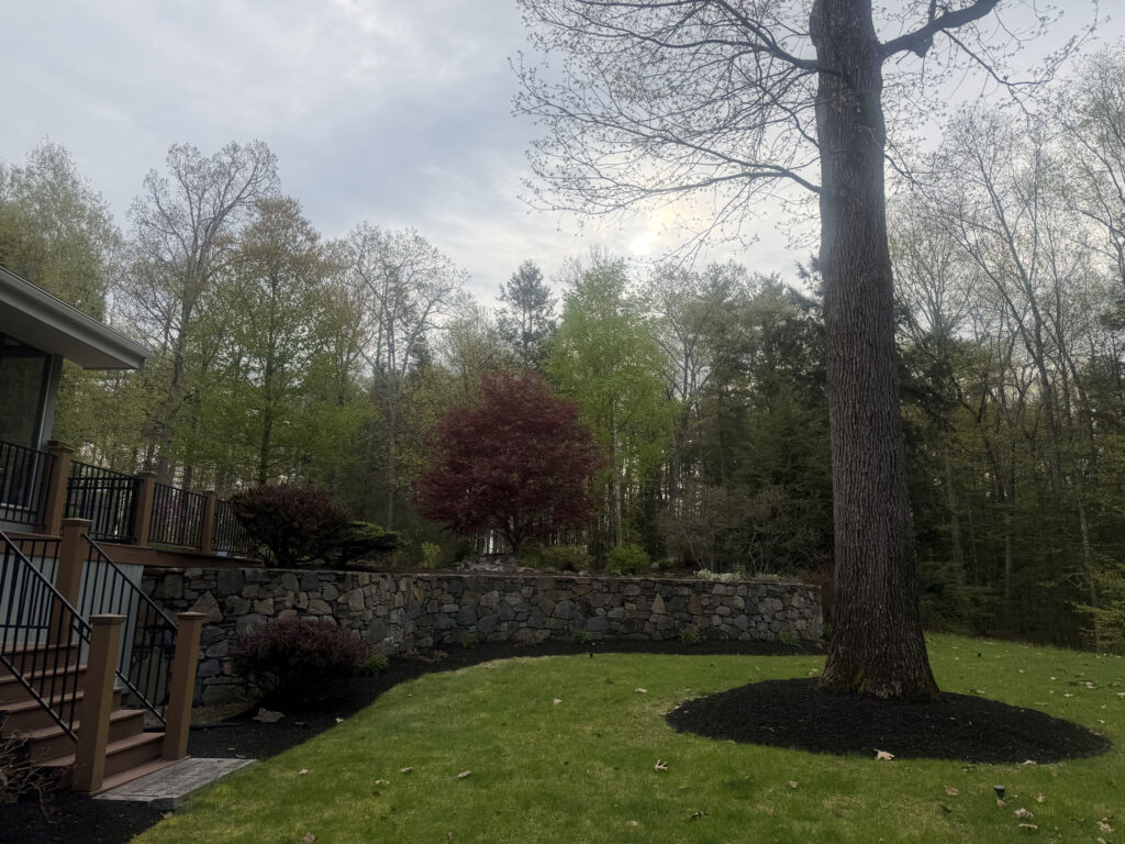 After Garden Design and Installation in Hollis, NH