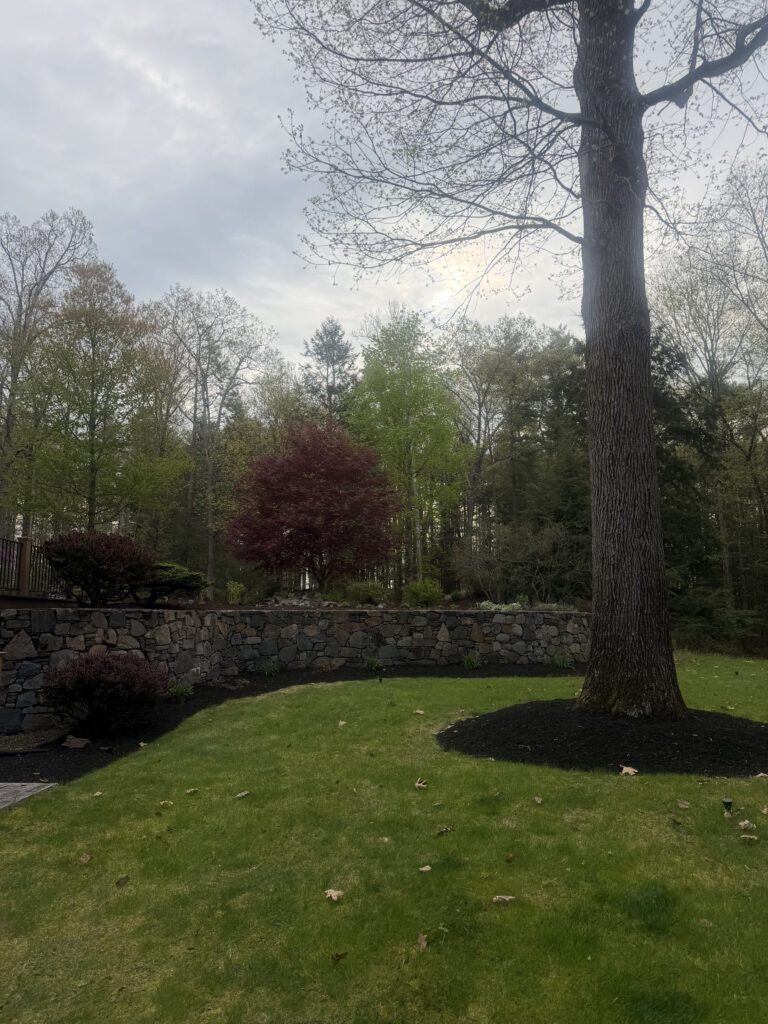 After Garden Design and Installation in Hollis, NH