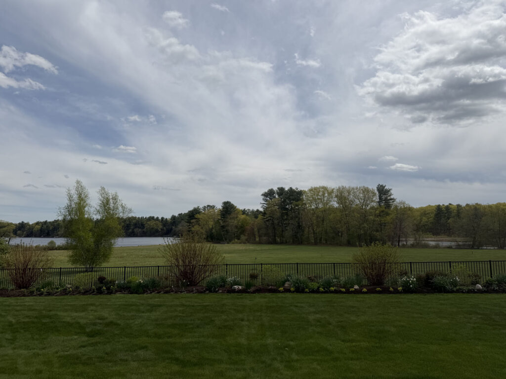After Garden Maintenance and Seasonal Color Installation in Westford, MA