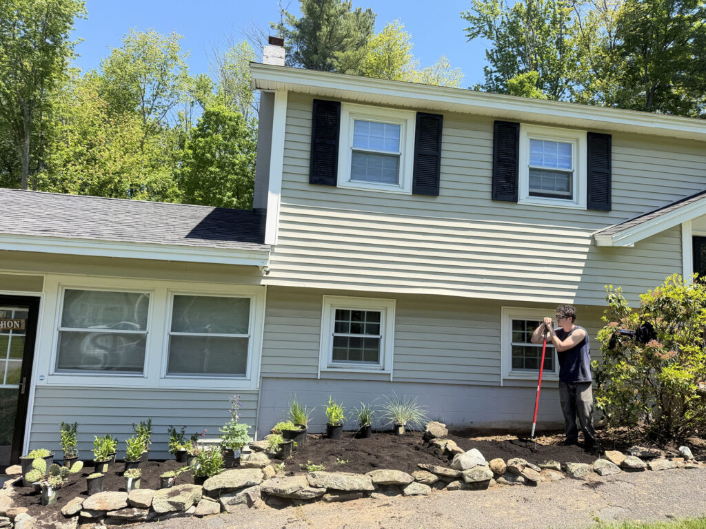 A Full Sun Garden Transformation in Pelham, NH