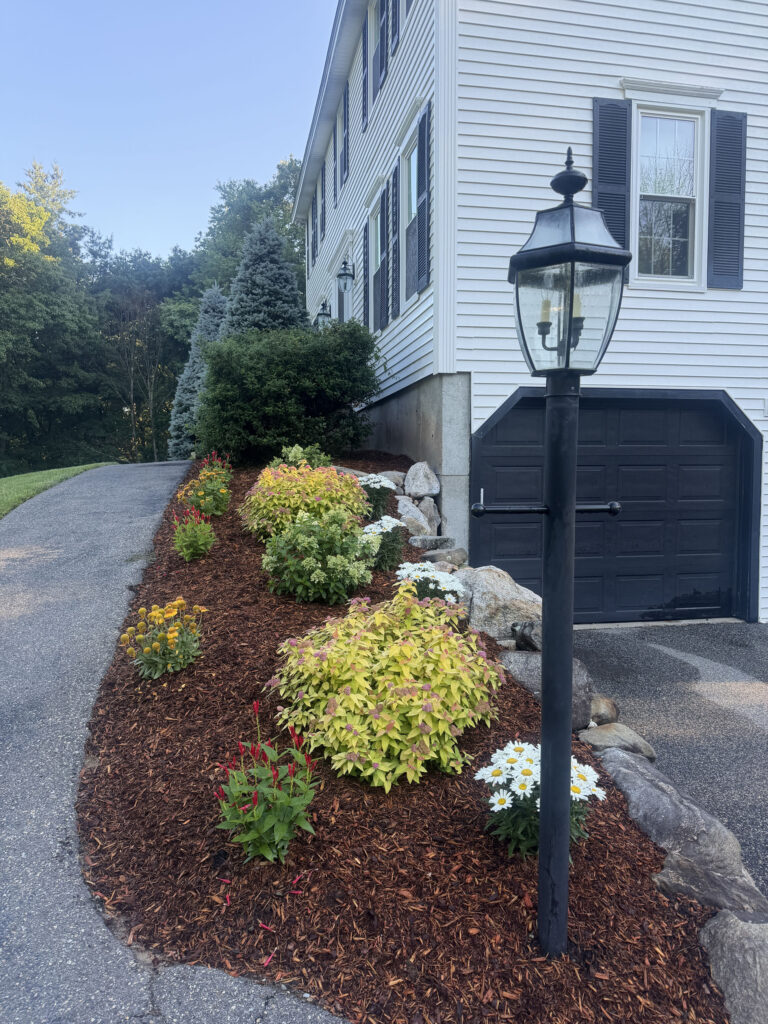 After Garden Design & Installation in Tyngsboro, MA