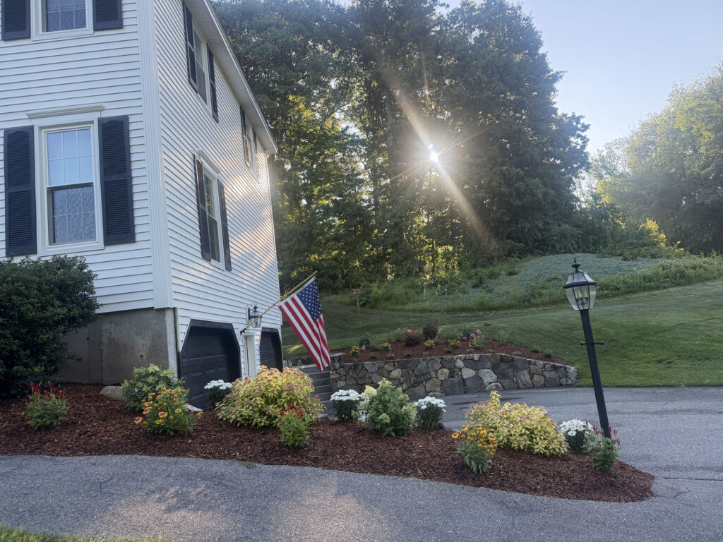 After Garden Design & Installation in Tyngsboro, MA