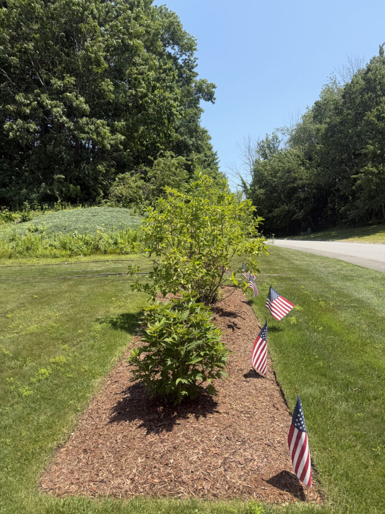 After Garden Design & Installation in Tyngsboro, MA