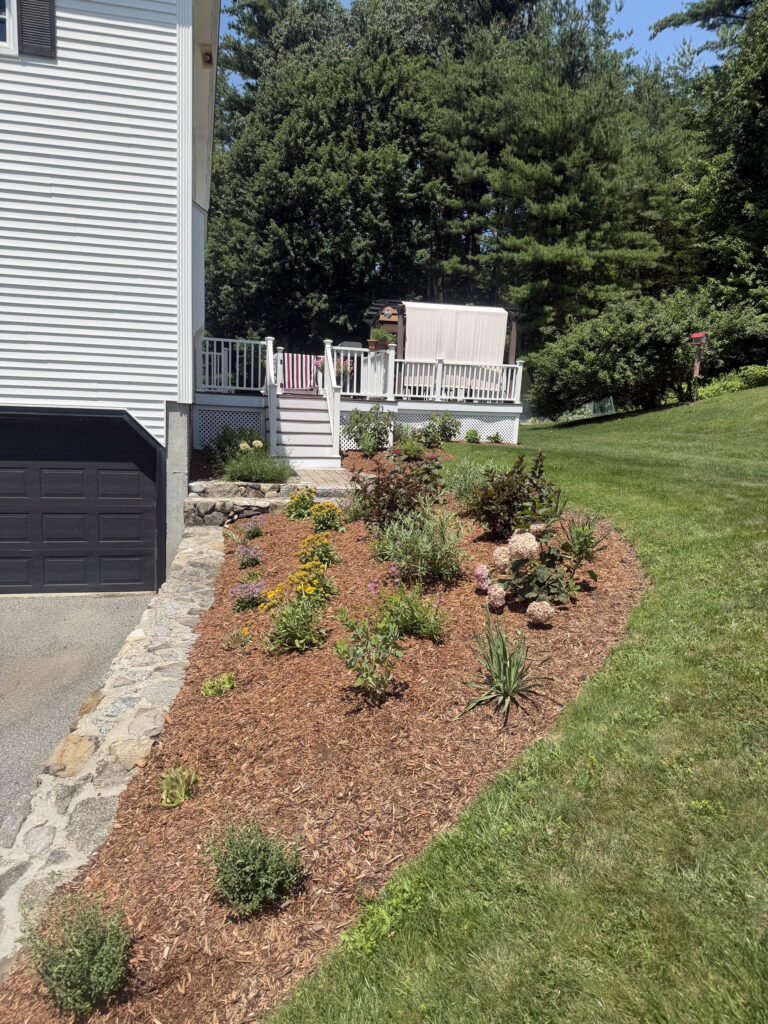 After Garden Design & Installation in Tyngsboro, MA
