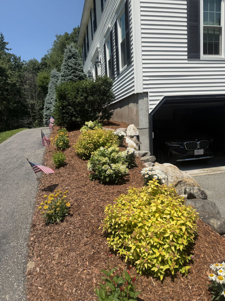 After Garden Design & Installation in Tyngsboro, MA