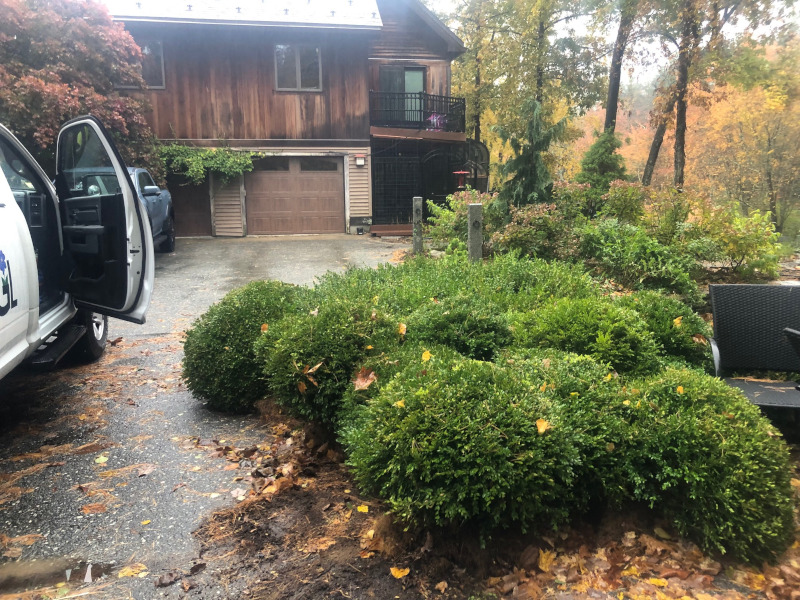 Garden Installation in Merrimack, NH.