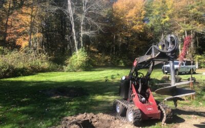 Tree Planting in Merrimack, NH.