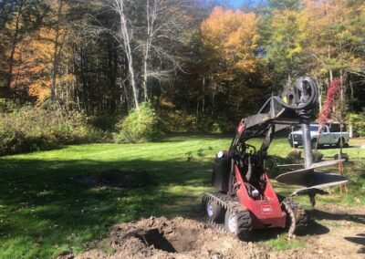 Tree Planting in Merrimack, NH.